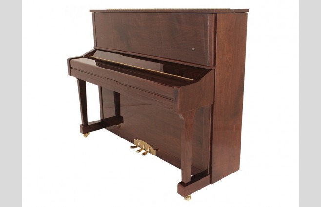 Steinhoven SU 121 Polished Mahogany Upright Piano All Inclusive Package - Image 3